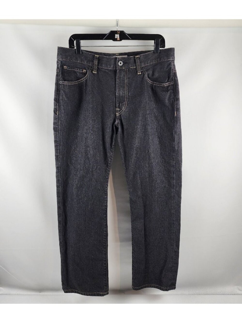 Express Jeans Mens 34x29 Kingston Classic Fit Straight Leg Black